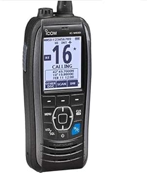 ICOM M93D Waterproof VHF DSC Radio Grey