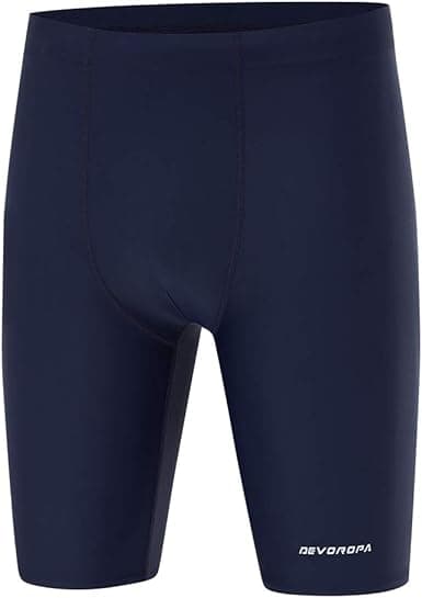 DEVOROPA Boys' Swim Jammers - Quick Dry Athletic Shorts