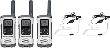 Motorola T260TP Talkabout Radios - 3 Pack Bundle