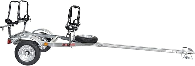 Malone MicroSport 2-Boat FoldAway-J Kayak Trailer