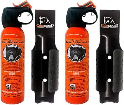 Udap Bear Pepper Spray 2PACK with Holster