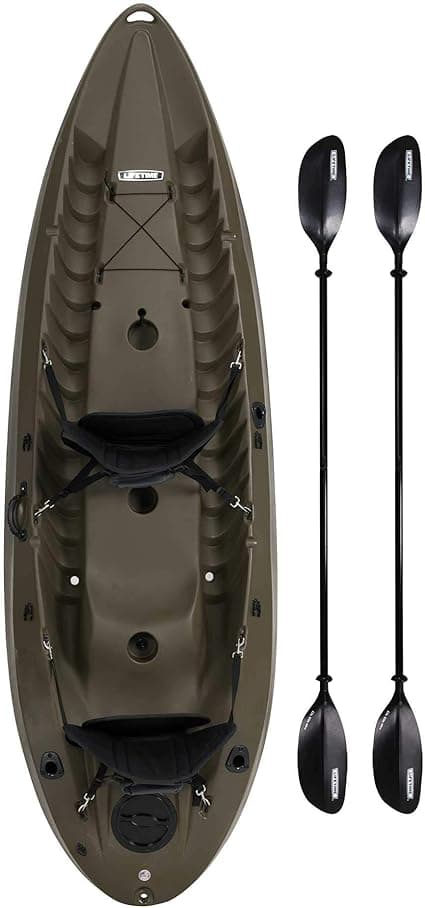 10ft Tandem Fishing Kayak with Paddles