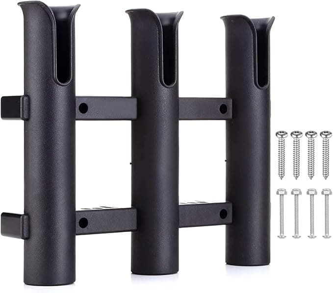 BigTron Fishing Rod Holder Bracket, 3 Rod Rack