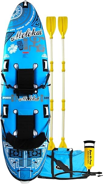 RAVE Sports Molokai Kayak - Blue/White