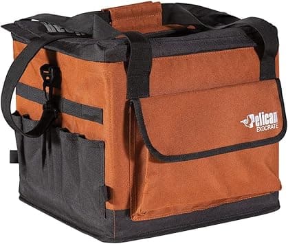 Pelican - Exocrate Fishing Bag - Large Saltwater Resistant Fishing Bag - Kayak Fishing Tackle Bag - 13" x 13"