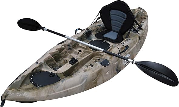 BKC FK184 Sit On Top Fishing Kayak