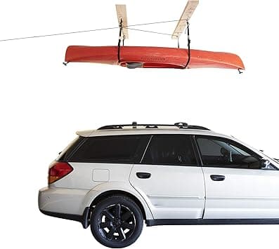 HARKEN Kayak Hoist: Overhead Garage Storage