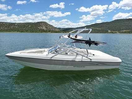 Big Air Vapor Wakeboard Tower-Polished Aluminum