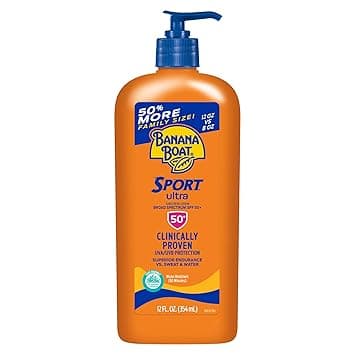 Banana Boat Ultra Sport Sunscreen SPF 50+ (12oz)