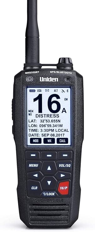 Uniden MHS335BT Floating Handheld VHF