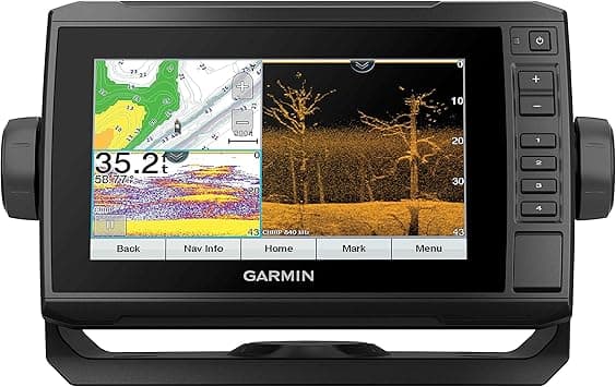 Garmin ECHOMAP UHD 73cv 7" Chartplotter + U.S. LakeVü g3 + GT24UHD-TM