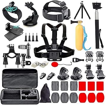 Black Pro Camera Kit for GoPro Hero