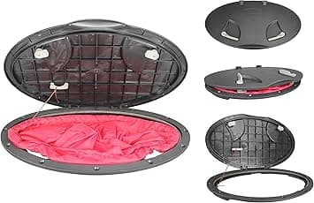 Marine Deck Plate Kit - 20" Waterproof with Bag
