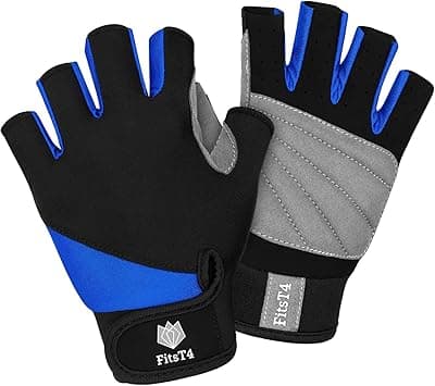 FitsT4 Half Finger Gloves for Water Sports