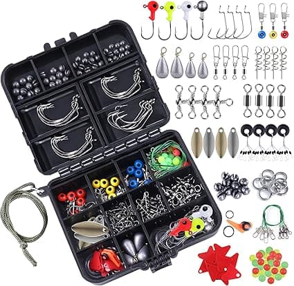 TOPFORT Fishing Accessories Kit: 187/230pcs