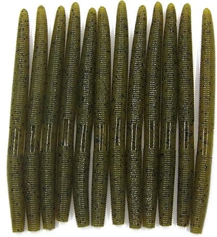 Nawaish Senko Bait 5" Soft Plastic Lures - 24 Pcs