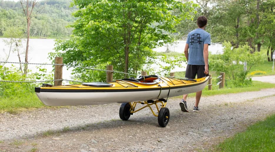 Cheap DIY Kayak Dolly That Will Last Forever