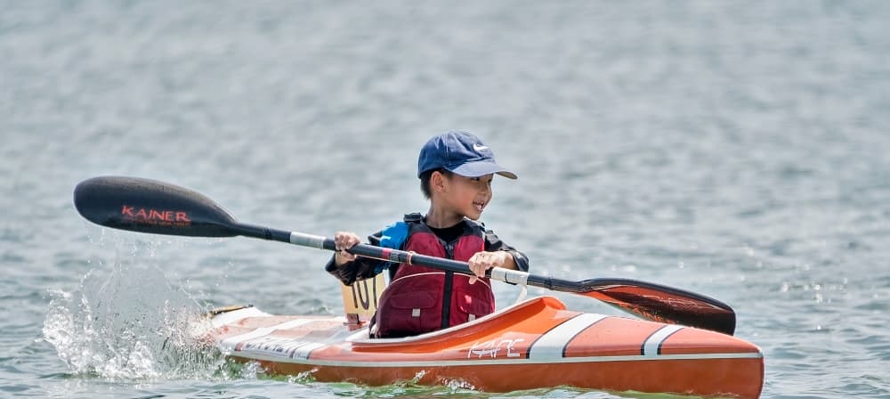 Children kayak