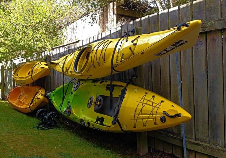 Indoor Kayak Storage