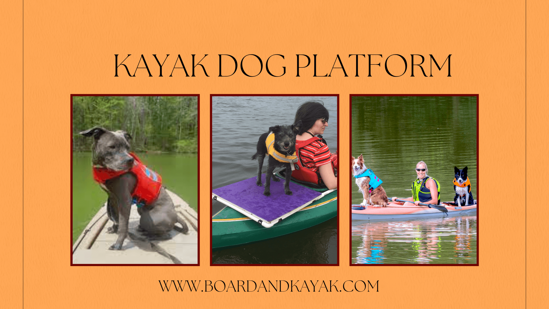 Kayak Dog Platform