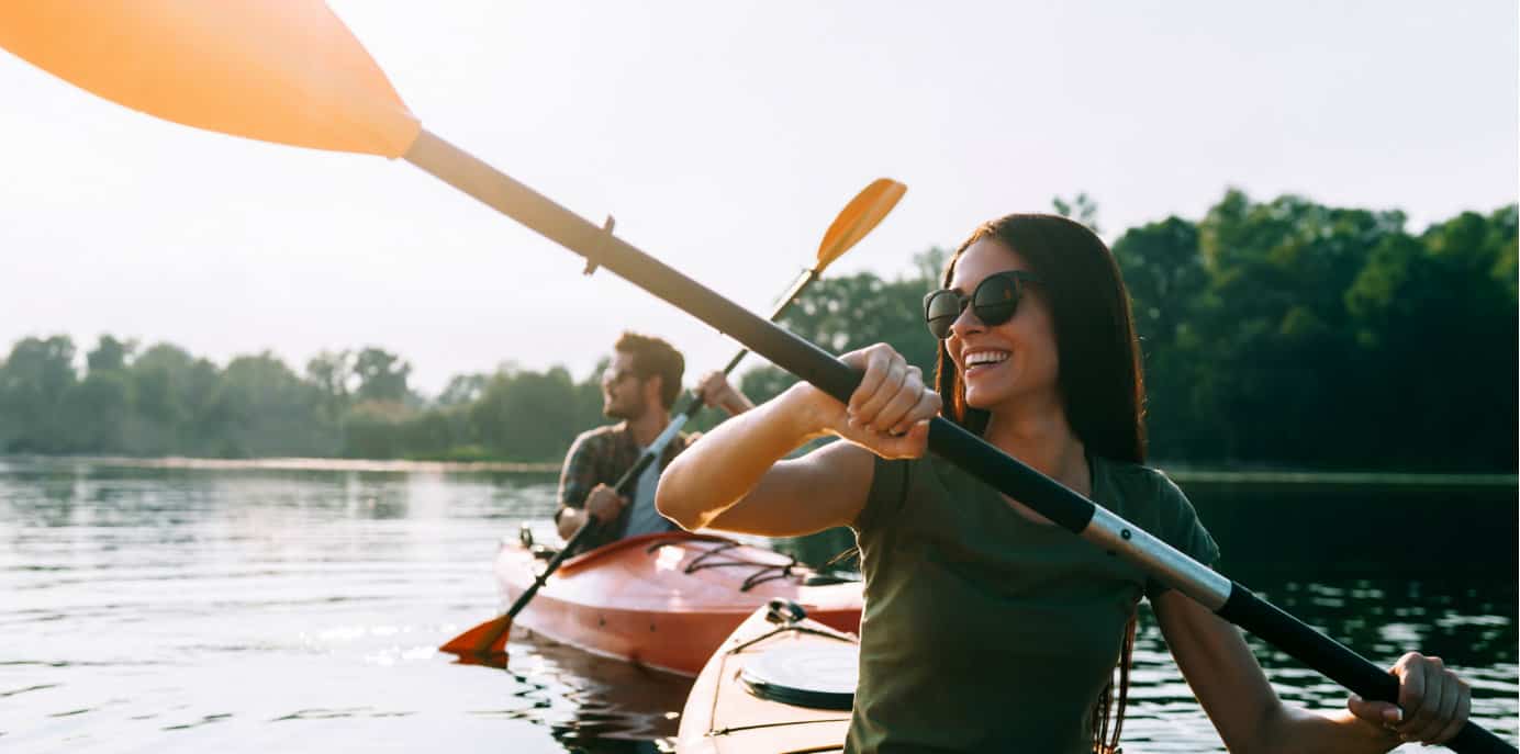 Kayak Paddle Size Chart