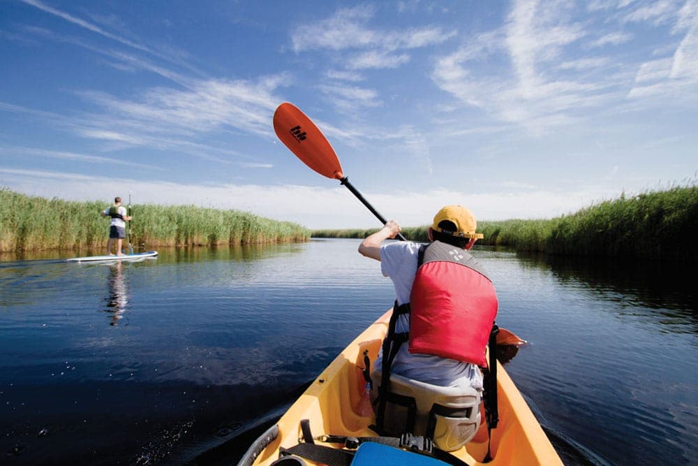 Kayaking for fishing