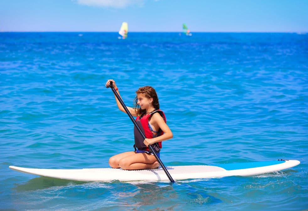 Kids Paddleboarding