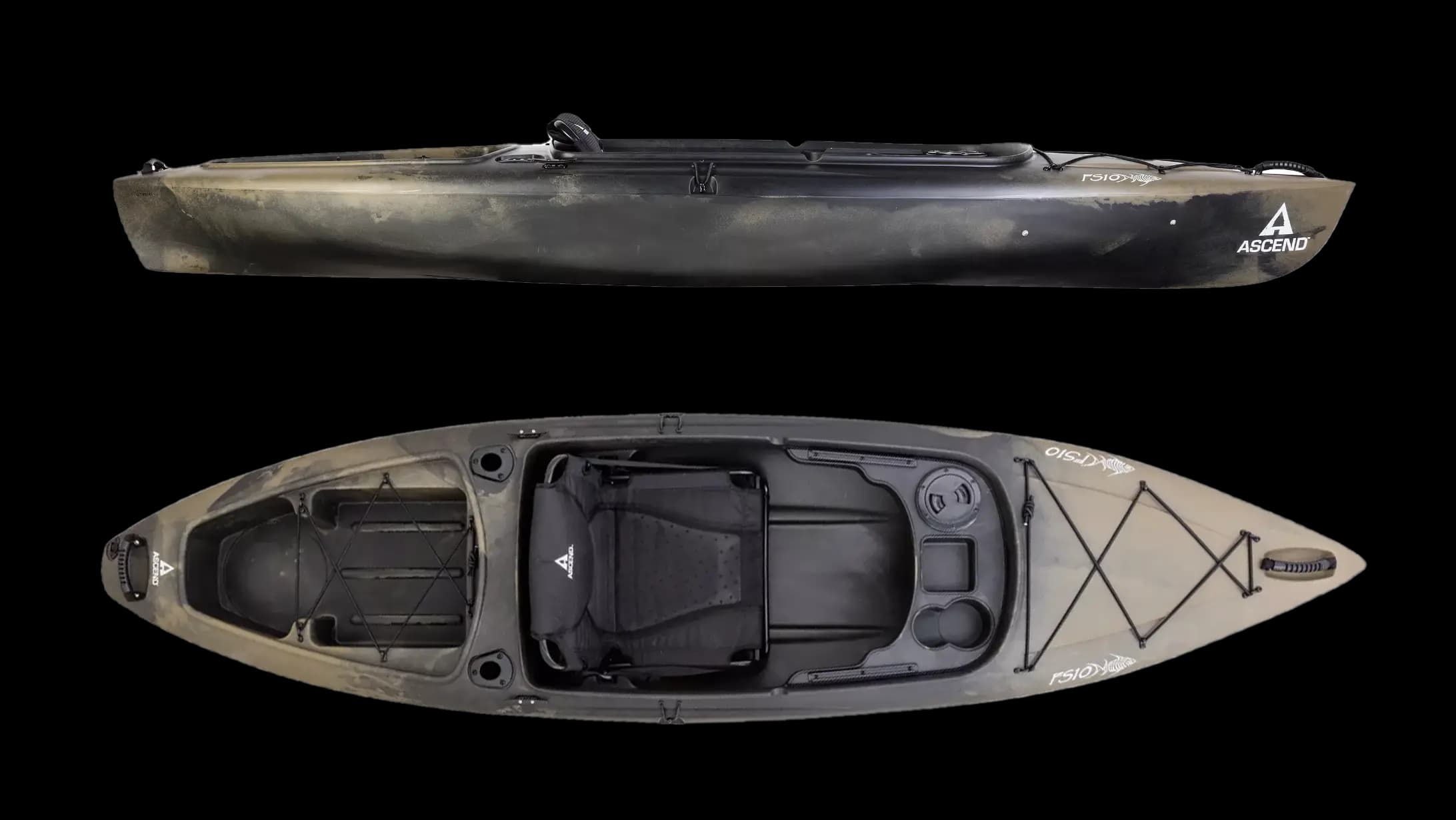 Sit-in Angler Kayak FS10 by Ascend