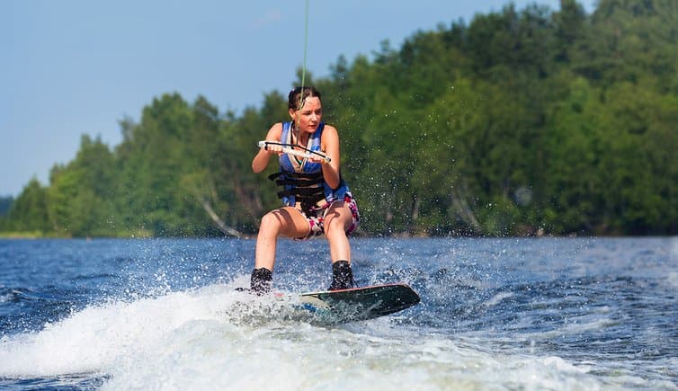 Wake boarding