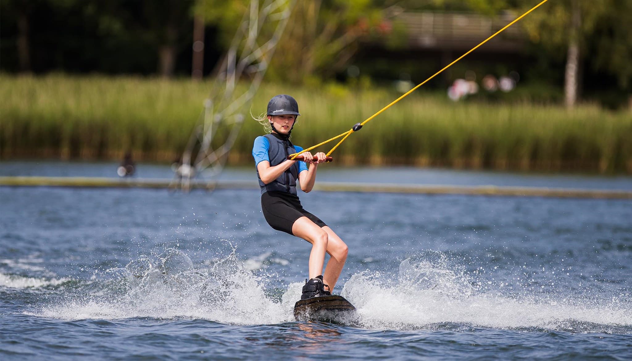 Wake boarding