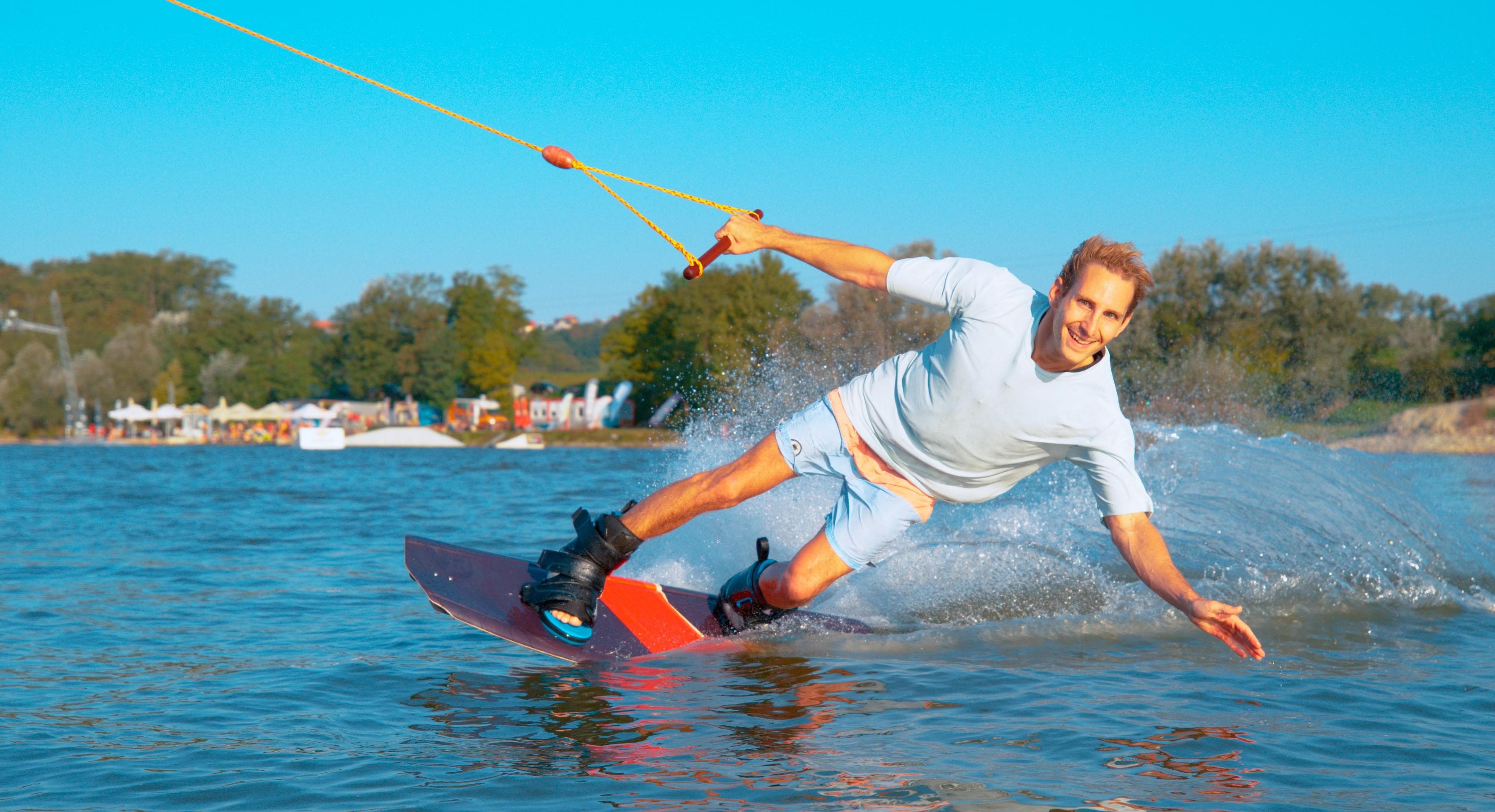 Wake boarding