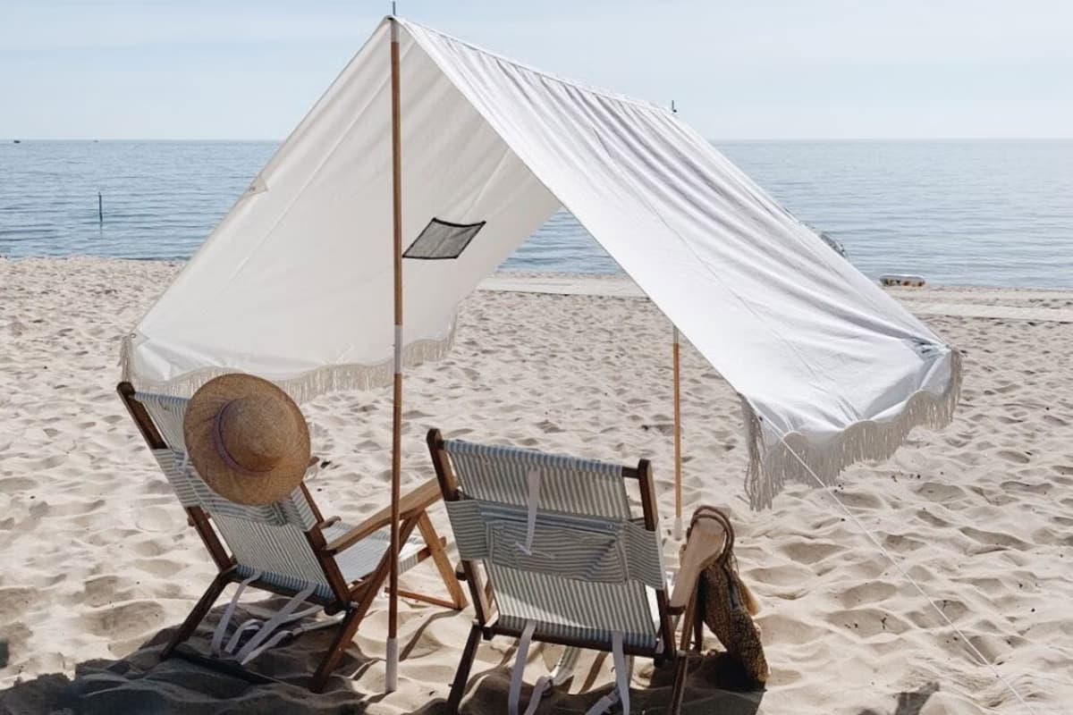 beach shelters