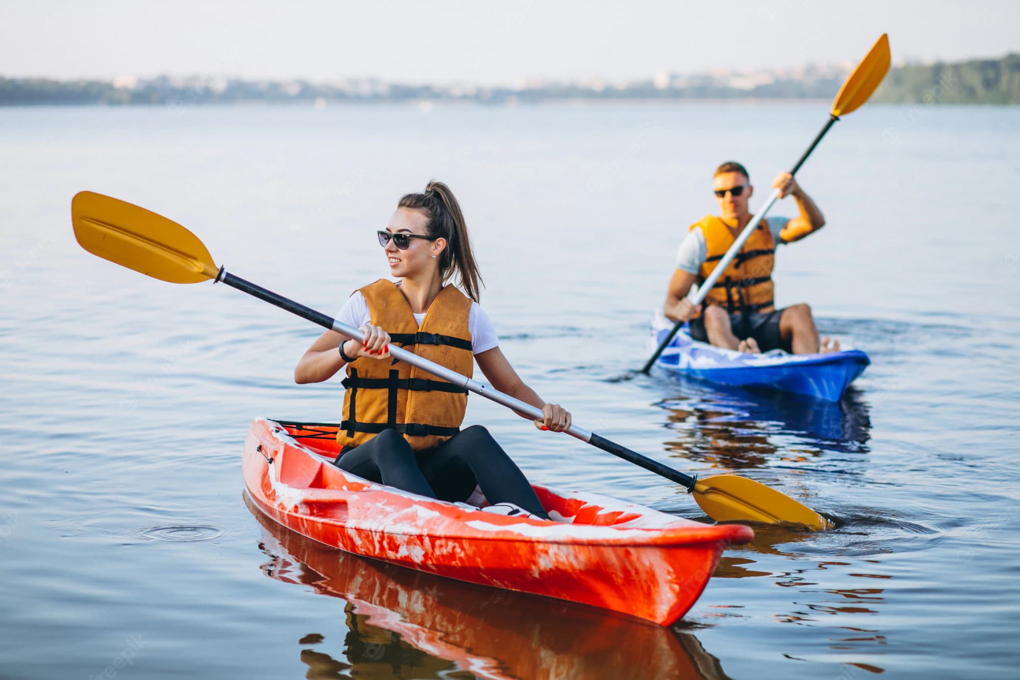 board and kayak