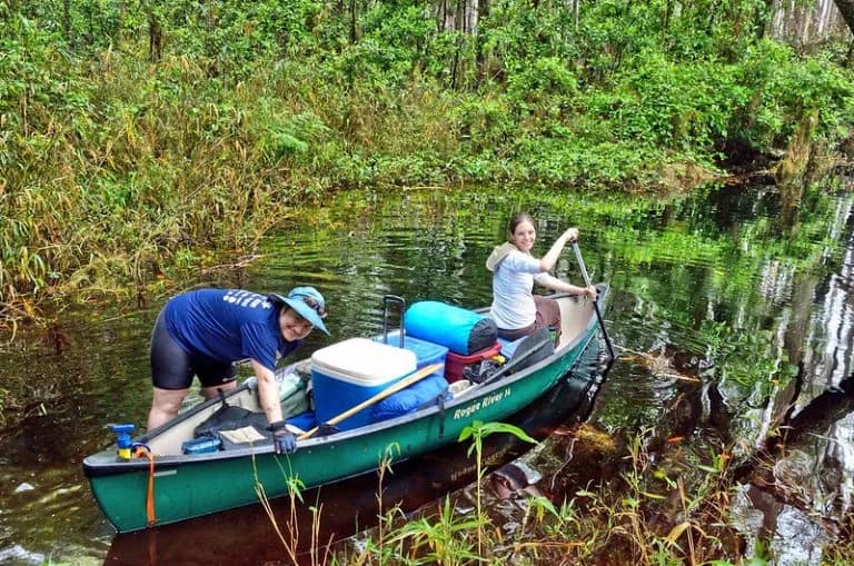 canoe camping