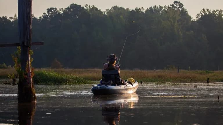 kayak angling