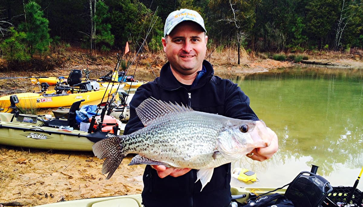 kayak crappie