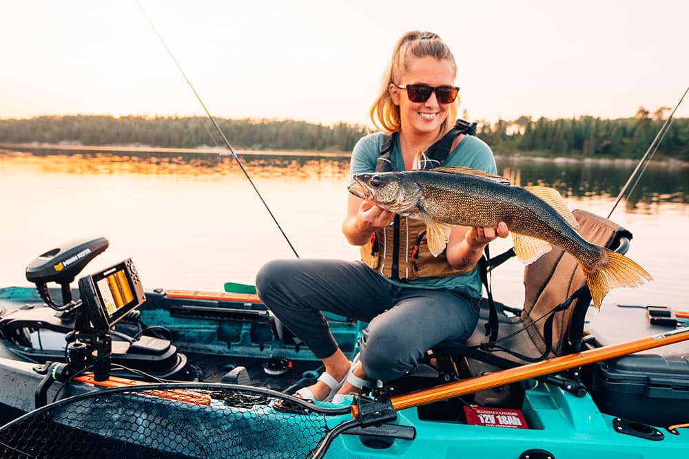 kayak fishing