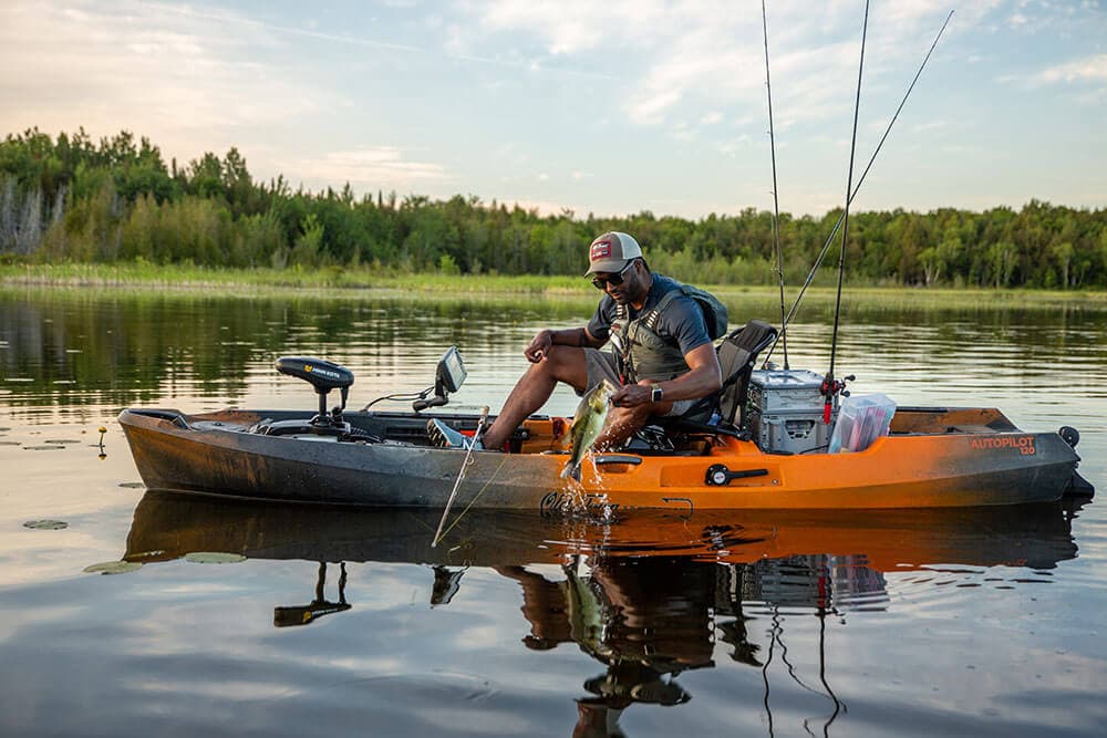 kayak fishing