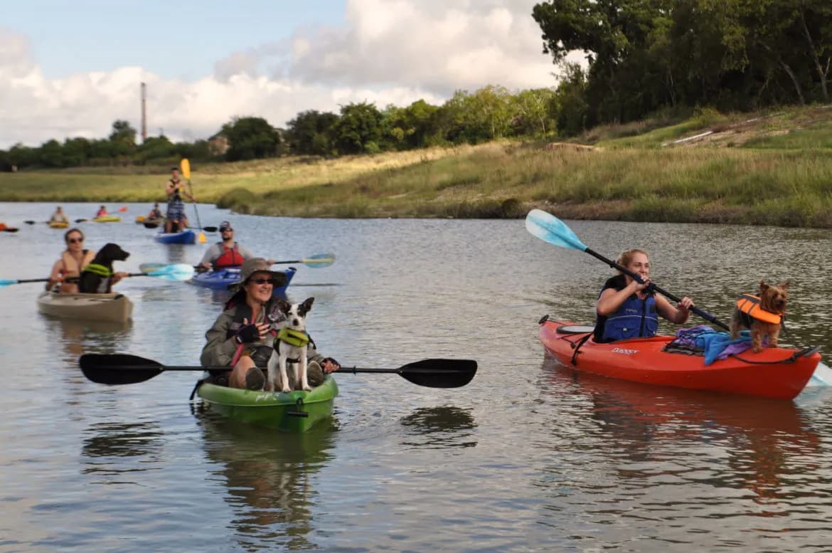 kayaking