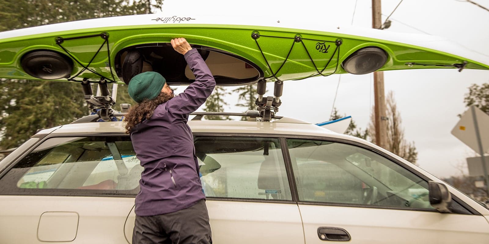 kayak rack