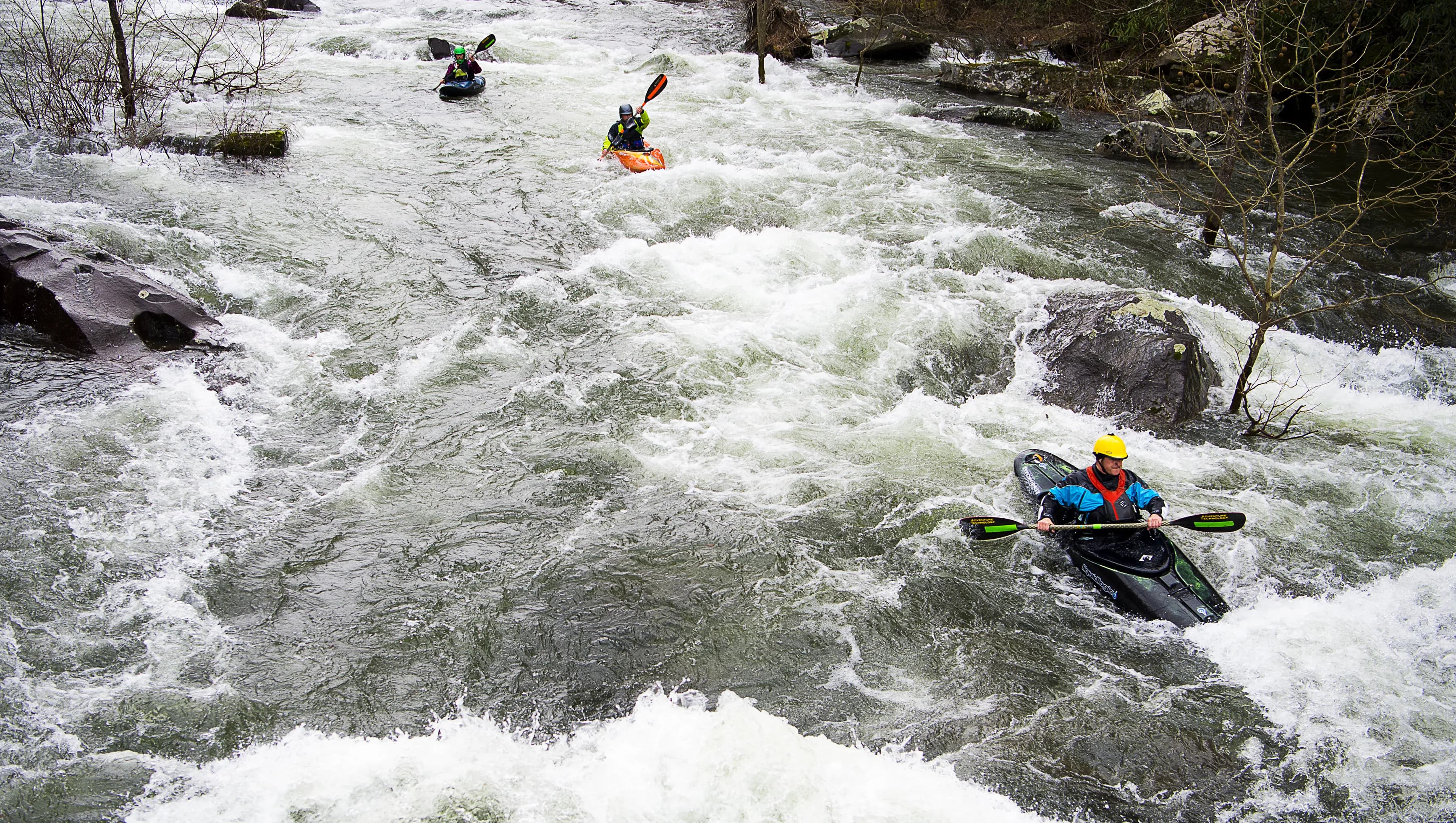 kayak river