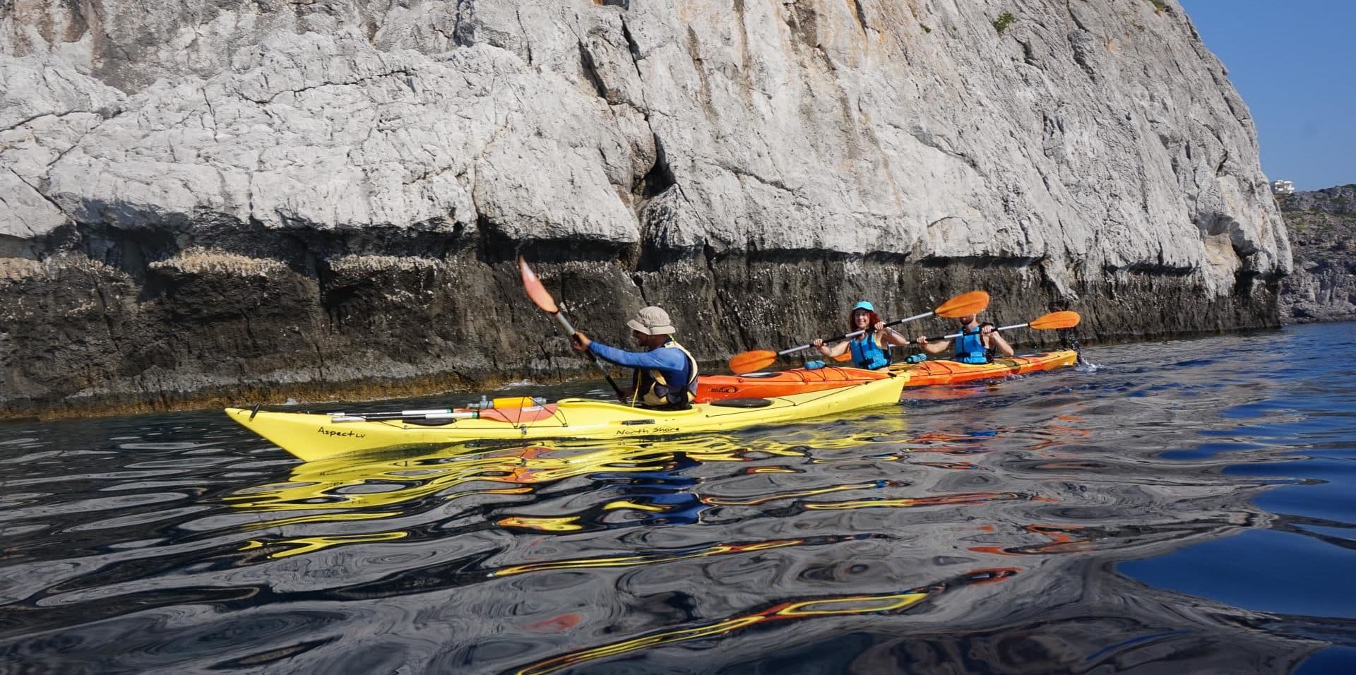 sea kayaking